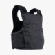 Premier Body Armor Concealable Armor Vest w/ Level IIIA Panel, Black With Blue Stitching, Large, CAV-BLACK-LARGE