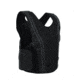 Premier Body Armor Concealable Armor Vest w/ Level IIIA Plate - Womens, Black With Light Purple Stitching, Extra Large, CAV-F-BLACK-XL