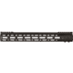 Presma 223/5.56 Super Light M-LOK Free Float Handguard w/Partial Top Rail, 15 in, Black, UMMARA15