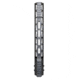 Presma AR-10 LR 308 Super Light M-LOK Series Free Float Handguards with Partial Top Rail, 13in DPMS Low Profile, Black, M38MP/L13