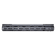 Presma AR-10 LR 308 Super Light M-LOK Series Free Float Handguards with Partial Top Rail, 15in DPMS Low Profile, Black, M38MP/L15