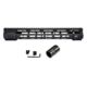 Presma AR-15 15in M-LOK Free Float Handguard Forend, ID 1.35in, .223/5.56, Matte Black, MARML15