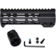 Presma AR-15 M-LOK Free Float Handguard, 7 in, Black, MMARE7