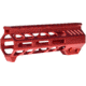 Presma AR-15 M-LOK Free Float Handguard, 7 in, Red, MMARE7R