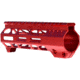 Presma AR-15 M-LOK Free Float Handguard, 7 in, Red, MMARE7R