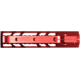 Presma AR-15 M-LOK Free Float Handguard, 7 in, Red, MMARE7R