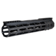 Presma AR-15 Super Light M-LOK Series Free Float Handguards with Partial Top Rail, 10in, Black, MARMP10