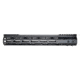Presma AR-15 Super Light M-LOK Series Free Float Handguards with Partial Top Rail, 13in, Black, MARMP13