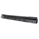 Presma AR-15 Super Light M-LOK Series Free Float Handguards with Partial Top Rail, 19in, Black, MARMP19