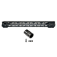 Presma Jackal 19.5in Extra Long AR-15 .223.5.56 Free Float KeyMod Handguard, Super Slim ID 1.35in, 6061-T6 Aluminum Alloy w/ Steel Barrel Nut, Matte Black PRJA111
