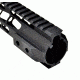 Presma Jackal Series Super Slim Free Float Hand Guard Rail Mount for .223/5.56, Black, 12 in PRJA031