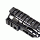 Presma Jackal Series Super Slim Free Float Hand Guard Rail Mount, Black, 10 in PRJA021