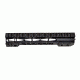 Presma Jackal Series Super Slim Free Float Hand Guard Rail Mount, Black, 10 in PRJA021