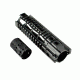 Presma Kangaroo Series AR Style Free Float Handguard Quad Rail Mount, Black, 7 in PRKA011