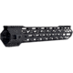 Presma M-LOK Free Float Handguard w/Partial Top Rail, 10 in, Black, UMM38D10-H
