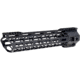 Presma M-LOK Free Float Handguard w/Partial Top Rail, 13 in, Black, UMM38D13-H