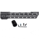 Presma M-LOK Free Float Handguard w/Partial Top Rail, 13 in, Black, UMM38D13-H