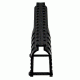 Sniper Tactical Saddle Scope Sight Weaver/Picatinny Rail Mount For Remington 870 Compatible, Black, MRM87