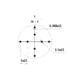 Primary Arms 4-14x44mm Rifle Scope, Mil-Dot, Black PA4-14XFFP