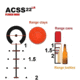 Primary Arms 6X Scope with the Patented ACSS 22LR Reticle, Black PA6X32-22LR