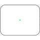 Primary Arms Classic Series 1x24mm Micro Reflex Red Dot Sight, 3 MOA Green Dot Reticle, Black, 810049