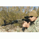 Primary Arms SLx 4X Compact Prism Scope with the Patented 7.62X39/300BO ACSS Reticle, Black PAC4XAK300BO