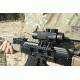 Primary Arms SLx 4X Compact Prism Scope with the Patented 7.62X39/300BO ACSS Reticle, Black PAC4XAK300BO
