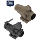 Primary Arms SLx Compact 1x20 Prism Scope Red Dot Sight, Black, FDE