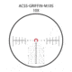 Primary Arms The SLx 1-10x28mm Rifle Scope, Second Focal Plane, ACSS Griffin M10S, Black, 610156