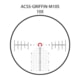 Primary Arms SLx Rifle Scope, 1-10x28mm, Second Focal Plane, lluminated ACSS Griffin M10S Reticle, Black, 610156