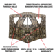 Primos Hunting Double Bull Stakeout Blind w/ Surroundview, Camo, 65158