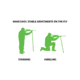 Primos Hunting Pole Cat Tall Monopod Shooting Stick, Clam, 65481