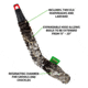 Primos Hunting Slide Bugle Elk Call, Clam, PS932