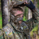 Primos Hunting Stretch-Fit 1/2 Face Mask, Mossy Oak Bottomland, One Size, PS6664