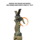 Primos Hunting Trigger Stick Gen 3 Tall Bipod,24-62in,Truth Camo,Clam, 65814