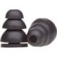 Pro Ears Audiomorphic Ear Plugs, Black, Large, PEAPLB