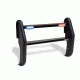 Pro-Gard Industries Black Powder Coated Steel, Standard Push Bumper W/ Intergrated, Two Head, All Red Led Ions - PB36INT13ION2R