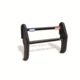 Pro-Gard Industries Black Powder Coated Steel, Standard Push Bumper W/ Intergrated, Two Head, All Red Led Ions - PB53CC11ION2R