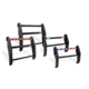 Pro-Gard Industries Black Powder Coated Steel, Standard Push Bumper With Integrated, Four Head, All Red Ions - PB47UINT13ION4R