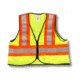 Class 2 Lime Mesh 4-1/2" O/S/O Reflective Vest