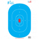 Pro-Shot 13in x 20in Silhouette Insert Blue w/ Adhesive Backing, Pack of 6, P4-SilhInsert-Blue