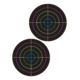 Pro-Shot Bullseye Splattershot Target, Multi-Color Rings, Heavy Tag Paper, 5 inch x 2, 10-Pack, Multi-Color, 5MCB-10PK