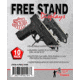 Pro-Shot Free-Stand Pistol Display 10 Per Package