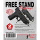 Pro-Shot Free-Stand Pistol Display 2 Per Package