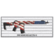 Pro-Shot Horizontal Long Gun Display, Slatwall/Pegboard, 10-Pack HGD-SLAT/PEG-10