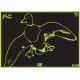 Pro-Shot Pro-Shot Splatter Shot 12 x 18 Pre Hunt Series - Duck Heavy Tag Paper, Green, Black, Pack of 8 PH-DUCK-8PK, Green, Black, PH-DUCK-8PK