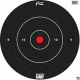 Pro-Shot Pro-Shot Splatter Shot Bullseye Targets - Heavy Tag Paper 12 Inch White 5 Pack, White, 12B-Whte-TG-5PK