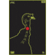 Pro-Shot Splatter Shot Pre Hunt Targets Heavy Tag Paper Turkey 100 Pack