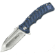 Proelia Linerlock Blue/Black Folding Knife,3.75in,D2 Tool Steel,Tanto,Satin,Blue and Black,G10 Handle TX010BLS