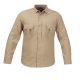 PROPPER Summerweight Tactical Men's Long Sleeve Shirt, Khaki, 3XL-L F53463C2503XL3